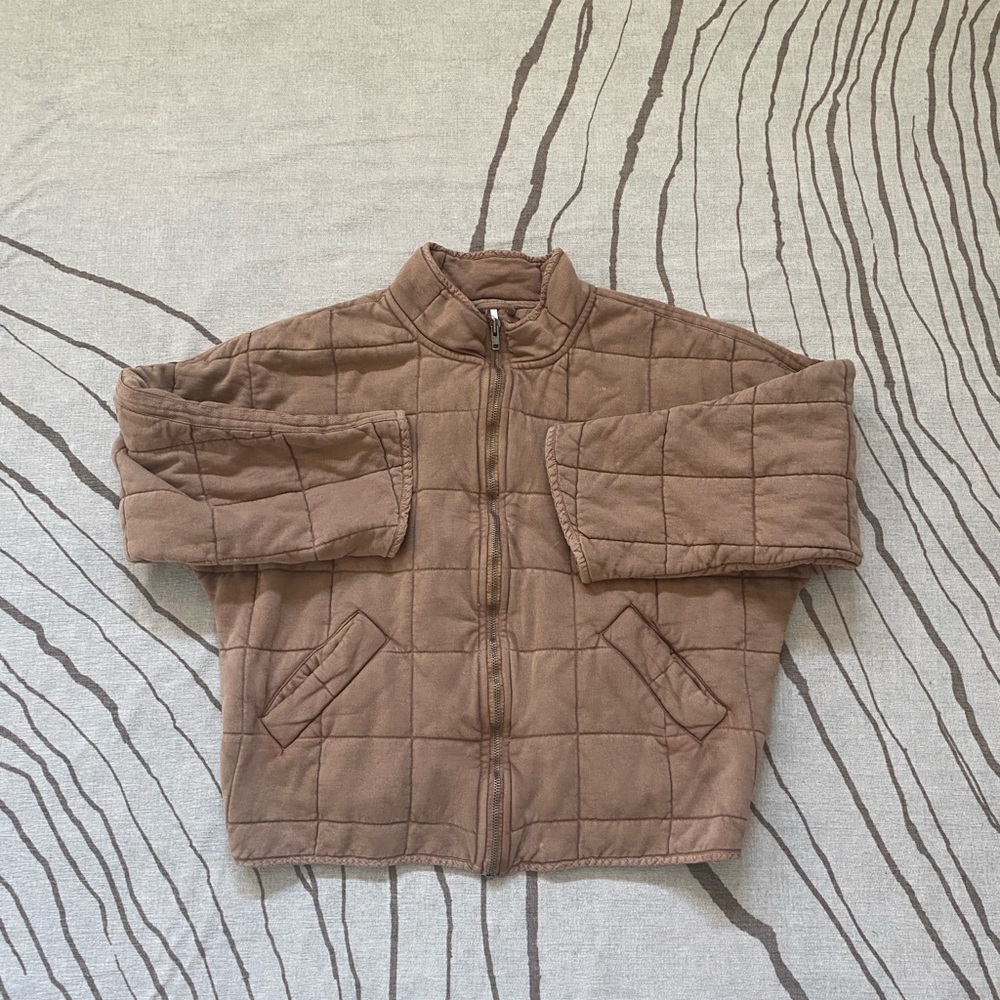 Free People Quilted Jacket